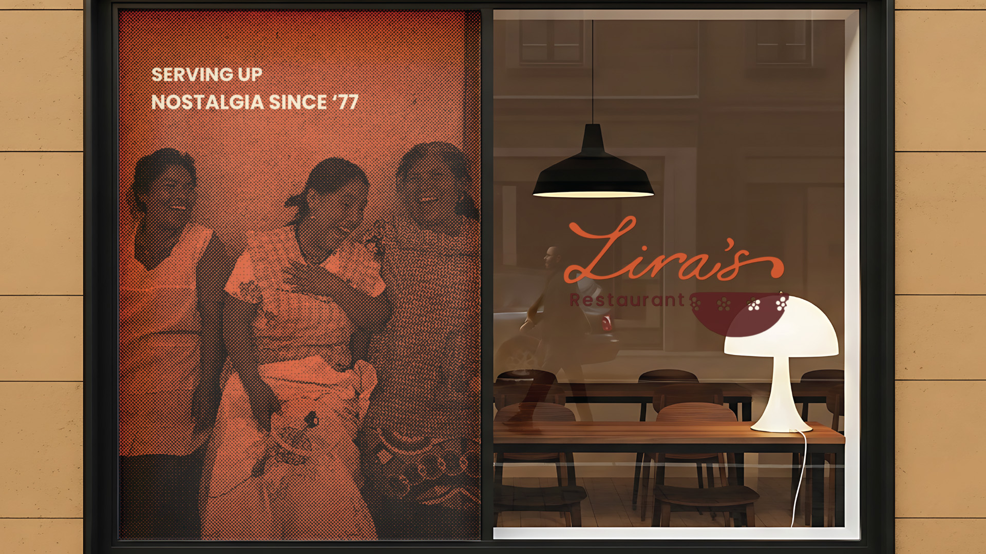 Lira's Restaurant Rebrand